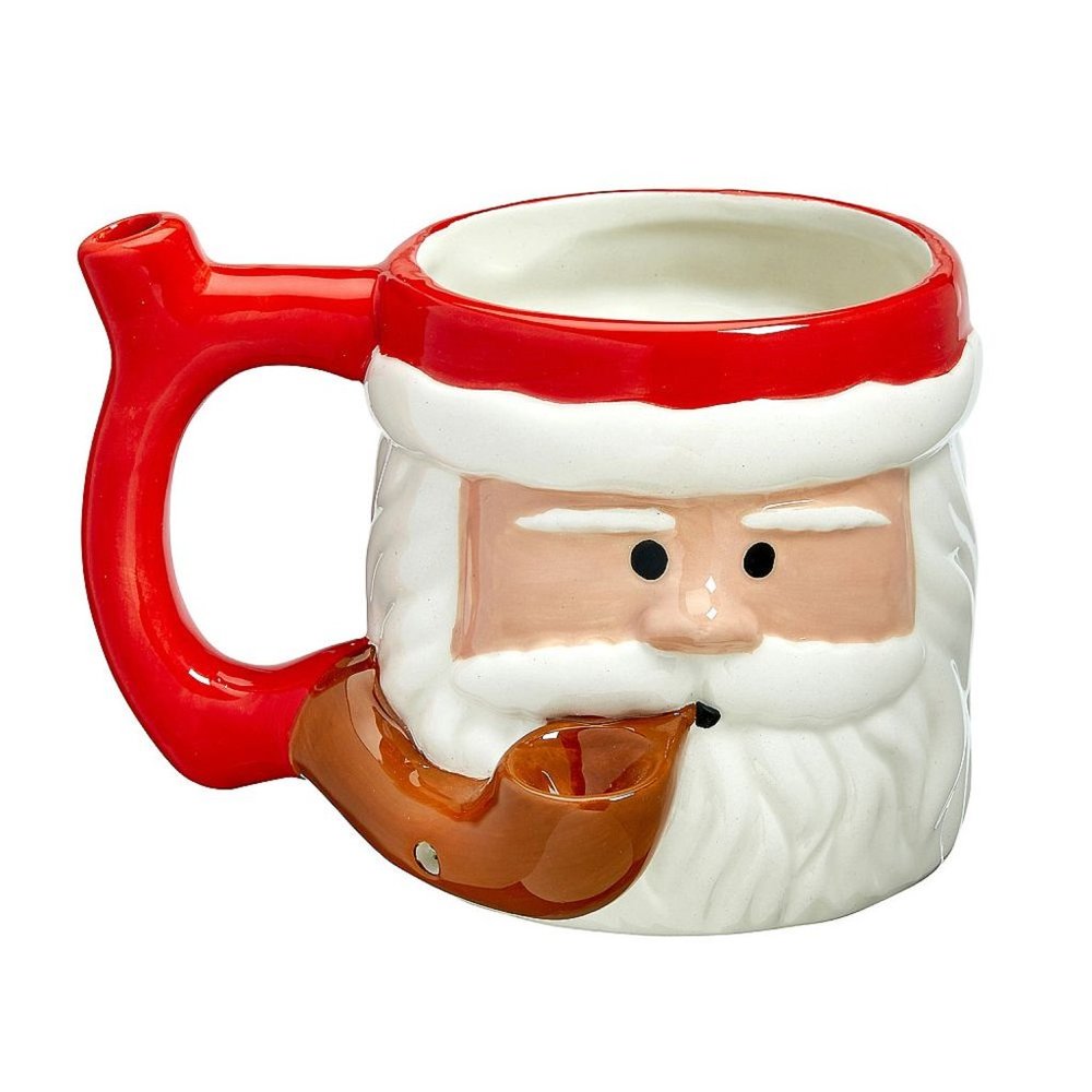 Santa Roast And Toast Pipe Mug